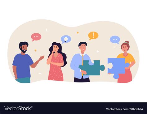 Employee Engagement Concept Royalty Free Vector Image