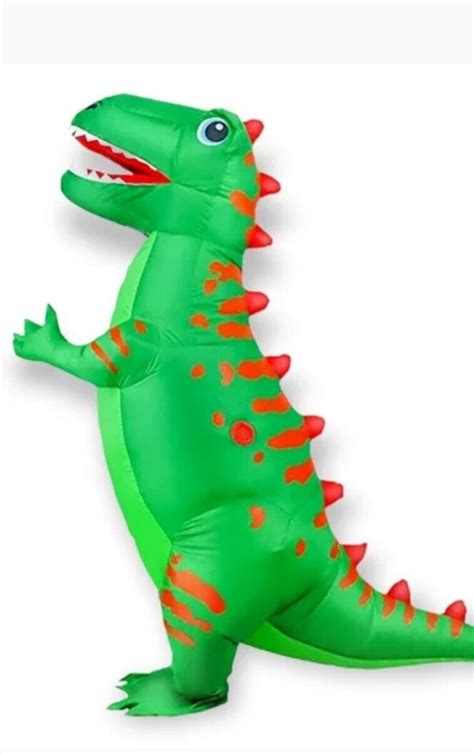 Inflatable Cute Dinosaur Halloween Costume Adult Size Gem