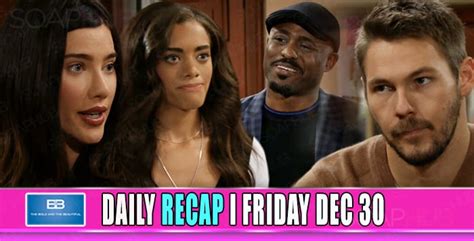 the bold and the beautiful recap steffy is in a panic