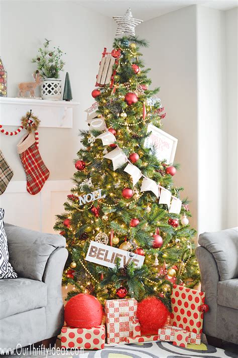 Decor For Under The Christmas Tree Our Thrifty Ideas