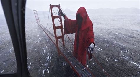 Giant Golden Gate Bridge Grim Reaper Was So Real Itd Give You The