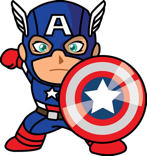 Infant United America States Cuteness Captain Cartoon Captain America