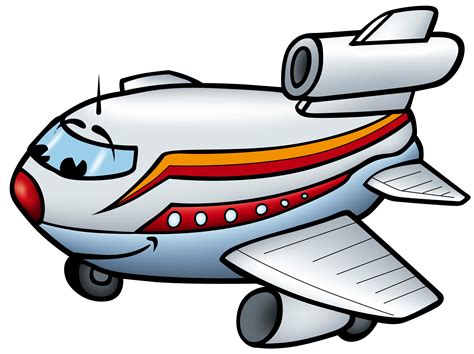 Airplane Cartoon Image