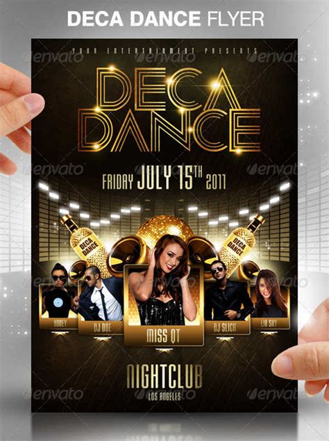 16 Dance Party Flyer Templates Ai Pages Psd Word Formats