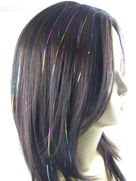 Hair Tinsel Strands Fairy Hair Hair Tinsel Feather Hair Extensions