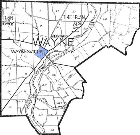 Clickable Warren County Map