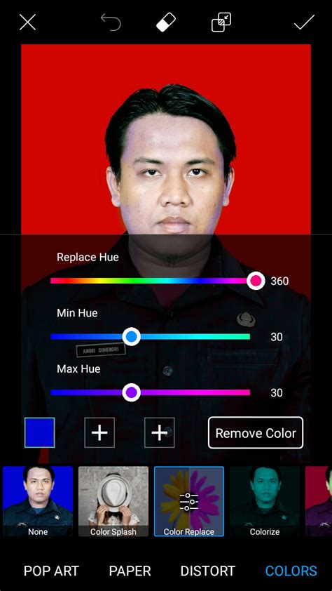 Ternyata background warna merah diperuntukan untuk. Cara Mudah Mengganti Background Warna Pas Foto Menjadi ...