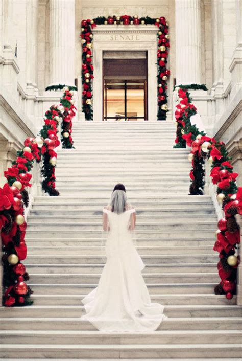 40 Stunning Christmas Wedding Decoration Ideas All About Christmas