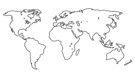 Mapa Mundi Para Dibujar Mapa Mundi Com Bandeiras Dos Paises Mapa
