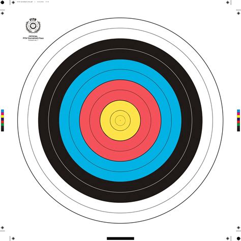 Zielscheiben zum ausdrucken fur luftgewehr und luftpistole zielscheibe bogenschiessen zum ausdrucken . Zielscheibe Zum Ausdrucken - Ausmalbild.club