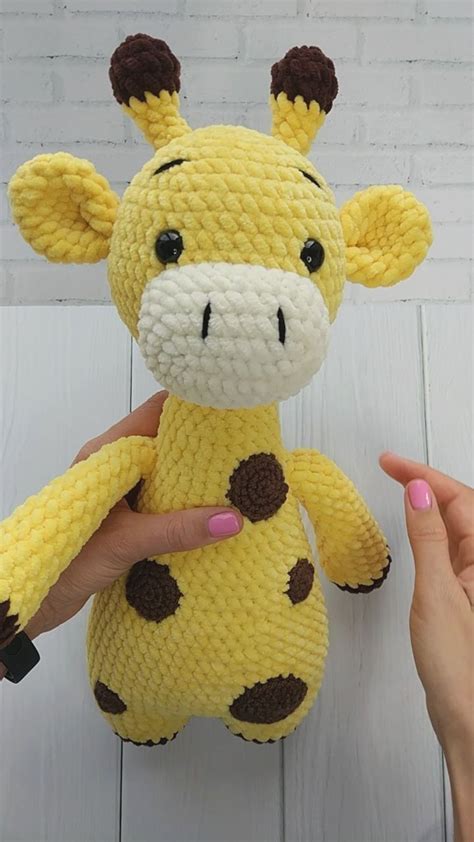Crochet Girafe ModÈle Amigurumi Nounours Girafe Modèle De Bonneterie