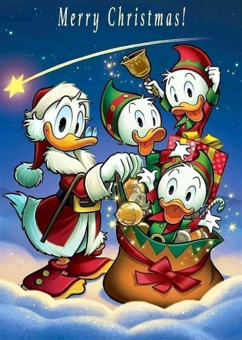 Disney Characters Christmas Disney Merry Christmas Christmas Cartoons