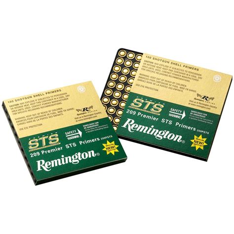 Remington Ammunition 23996 Premier Sts 209 Primers Clam Package