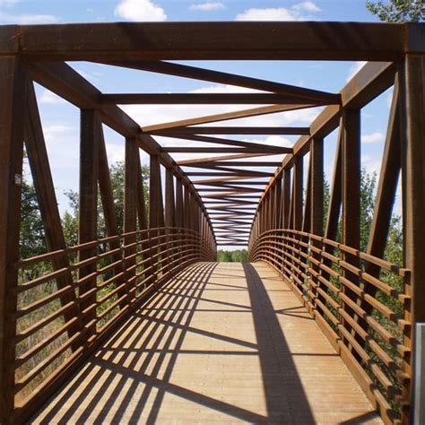 Prefabricated Pedestrian Bridges Steel Walking Bridges