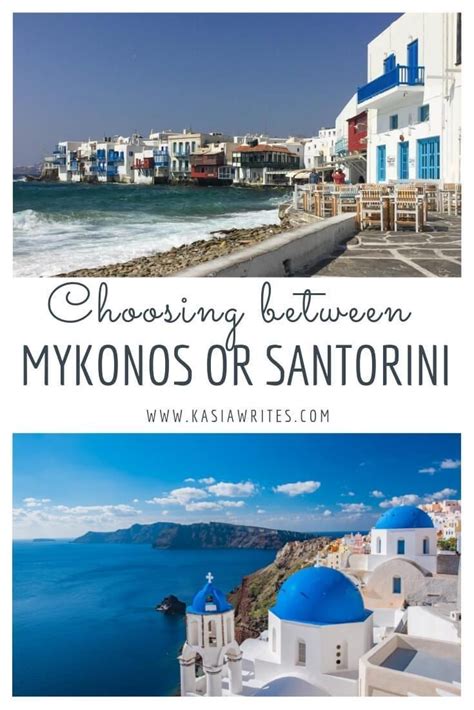 Mykonos Vs Santorini Which Greek Island Should You Choose Europe
