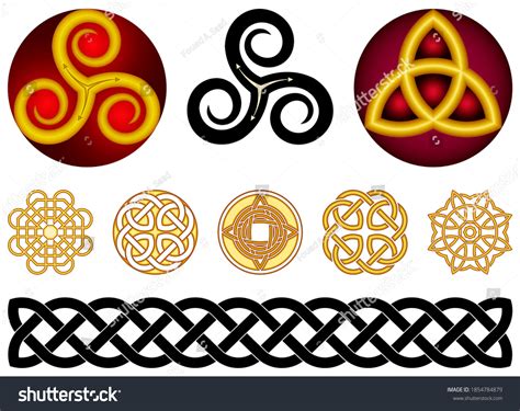 Celtic Symbols For Strength And Perseverance Royalty Free Stock