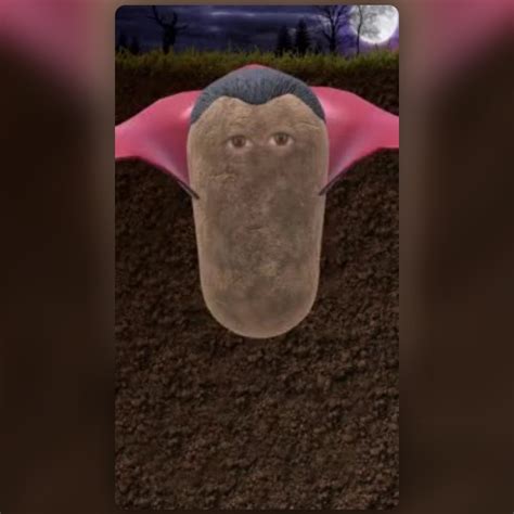 Potato Vampire Lens By Phil Walton Snapchat Lenses And Filters