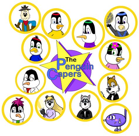 Penguin Capers Title By Watoons On Deviantart