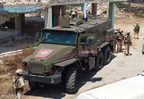 russian military police in the daraa governorate southern syria 2018 [1696x1167] r militaryporn