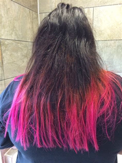 In The Pink With Bleach London Diy Dip Dye And Schwarzkopf Live Color