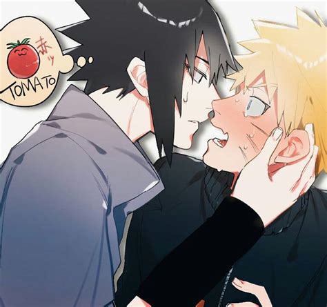 Sasunaru Naruto Y Sasuke Beso Naruko Uzumaki Naruto Anime