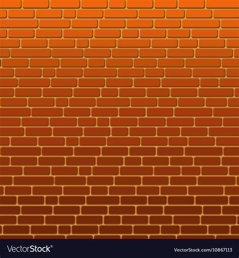 Painted Background Orange Brick Wall Royalty Free Vector