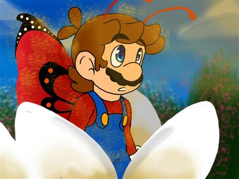 Butterfly Mario By Baconbloodfire On Deviantart