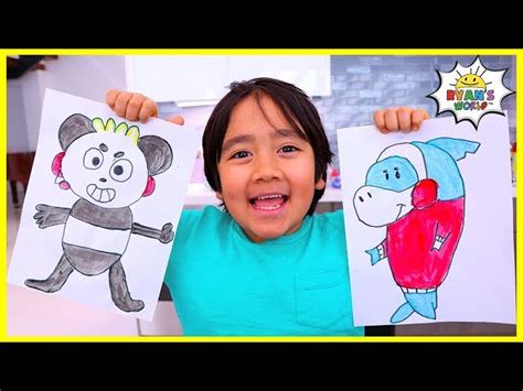 Not to be confused with the channel version. Learn to Draw and Color Combo Panda for Kids with Ryan!! - Videos For Kids