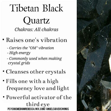 Tibetan Black Quartz Crystal Meaning Quartz Earrings Quartz Ring