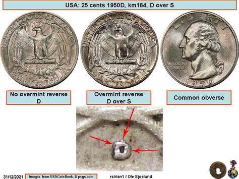 ¼ Dollar Washington Silver Quarter United States Numista