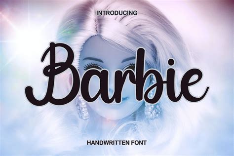 Barbie Font By Asmunin78 · Creative Fabrica