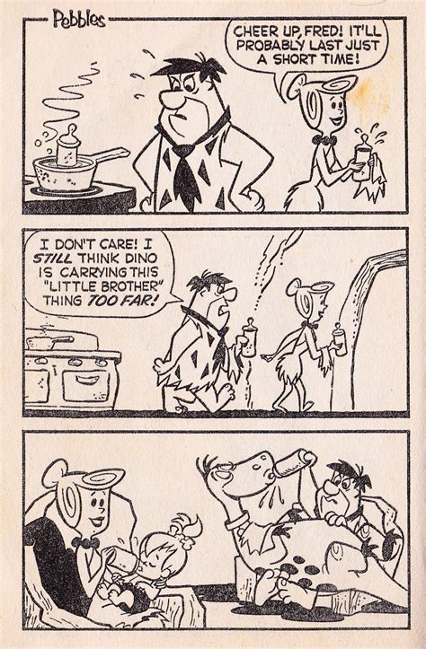 Mike Lynch Cartoons The Flintstones Featuring Pebbles By Gene Hazelton