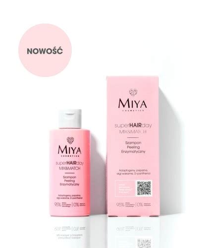 Miya Cosmetics Superhairday Szampon Peeling Enzymatyczny Ekosmetyki