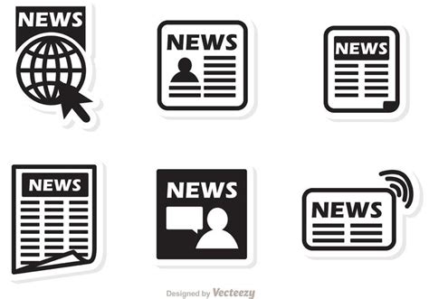 News Vector Icon 213862 Free Icons Library