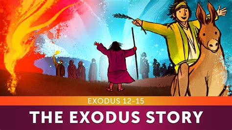 Sunday School Lesson The Exodus Story Exodus 12 15 Bible Teaching