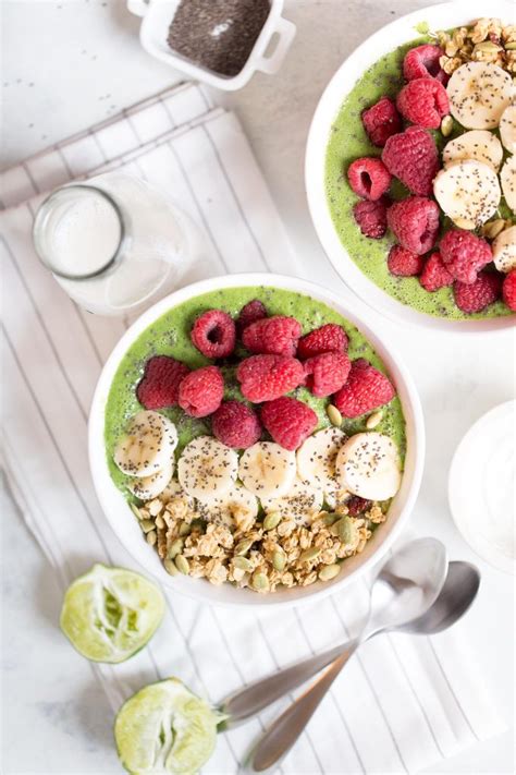 Superfood Green Smoothie Bowl Andie Mitchell