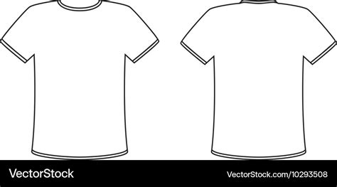 plain white t shirt front and back template t shirt d