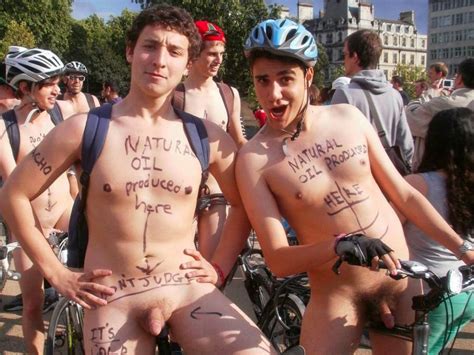 Uber Horny Guys Who Want It Bad Bare As You Dare World Naked Bike Ride