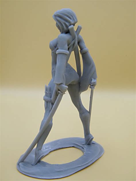 45 115 Mm Resin Figure Model Of Sexy Girl With Two Etsy