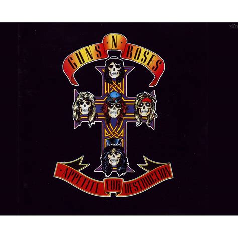 Album of the Week: GUNS N' ROSES - Appetite for destruction - 1055 rock