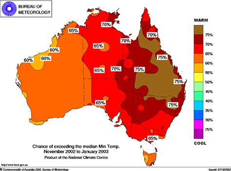 Seasonal Outlook Warm Season For Much Of Queensland And Nsw Bureau