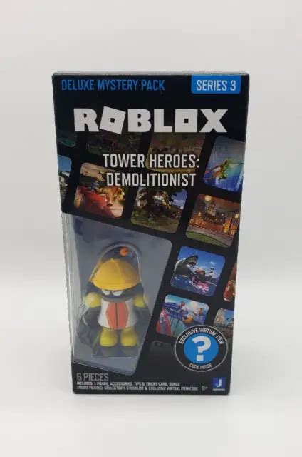Roblox Tower Heroes Demolitionist Deluxe Mystery Pack Series 3 1700