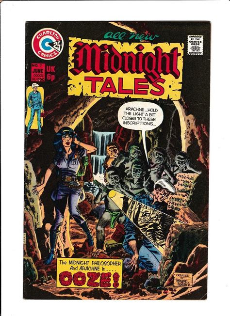 Midnight Tales 7 Ooze Charlton Comics Bronze Age Etsy