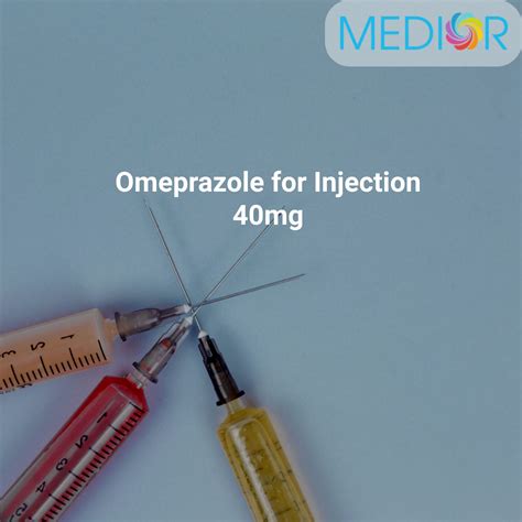 Omeprazole For Injection 40mg Pharmint