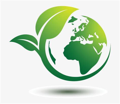 Eco Friendly Image Green Earth Logo Vector Transparent PNG 894x726