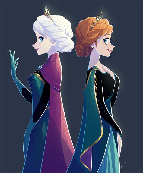 Elsa And Anna Frozen 2 Fan Art 43429481 Fanpop Page 47