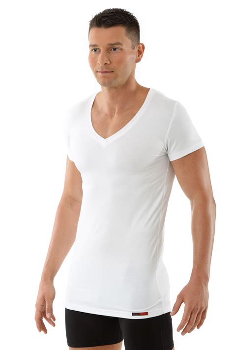 Best seller in men's big & tall undershirts. Men's flat v-neck short sleeve undershirt "Stuttgart ...