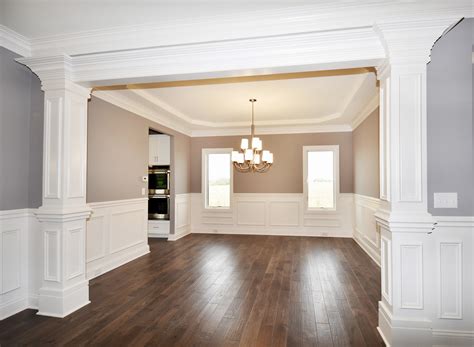 We are introducing a superior crown molding collection: Crown & Columns crown molding; custom columns; dining room ...