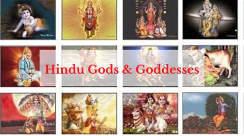 All Hindu Gods And Goddesses List