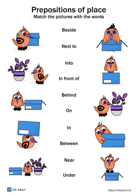 Free printable preposition worksheets for kids